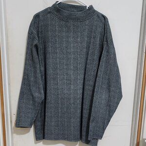 Men's Gray Crewneck Sweater